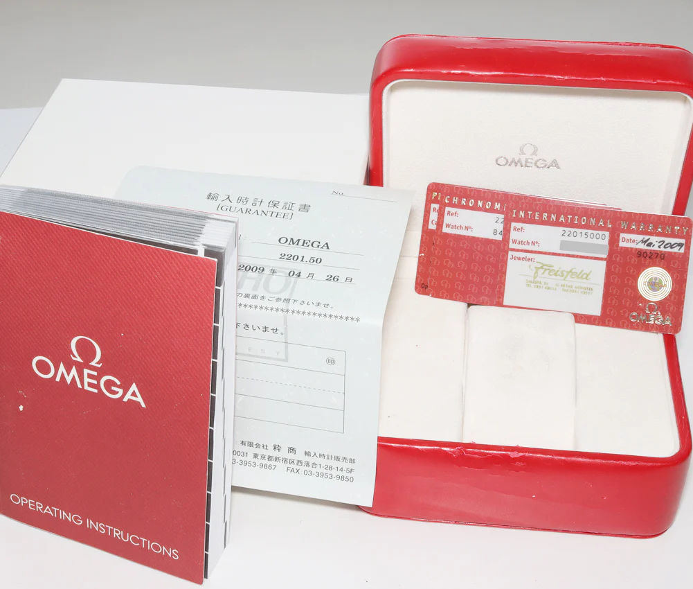 Omega Seamaster 600m Planet Ocean 2201.50 Watch