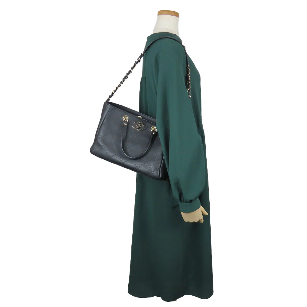 Chanel Calfskin Handbag AS0355