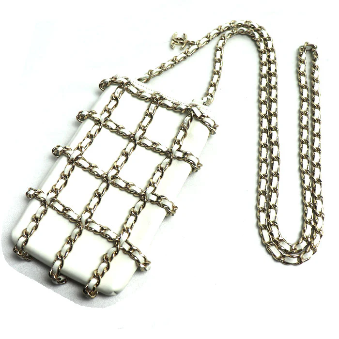 Chanel Tech Me Out Chain Shoulder Phone Case