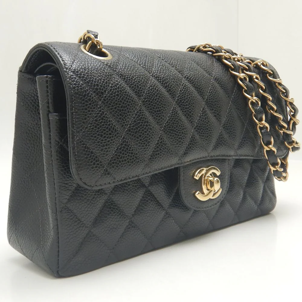 Chanel Caviar Skin Matelasse Shoulder Bag