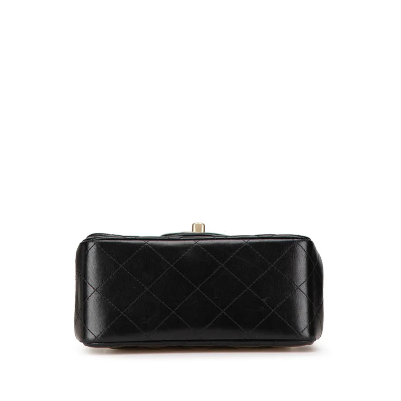 Chanel Lambskin Mini Matelasse Chain Bag