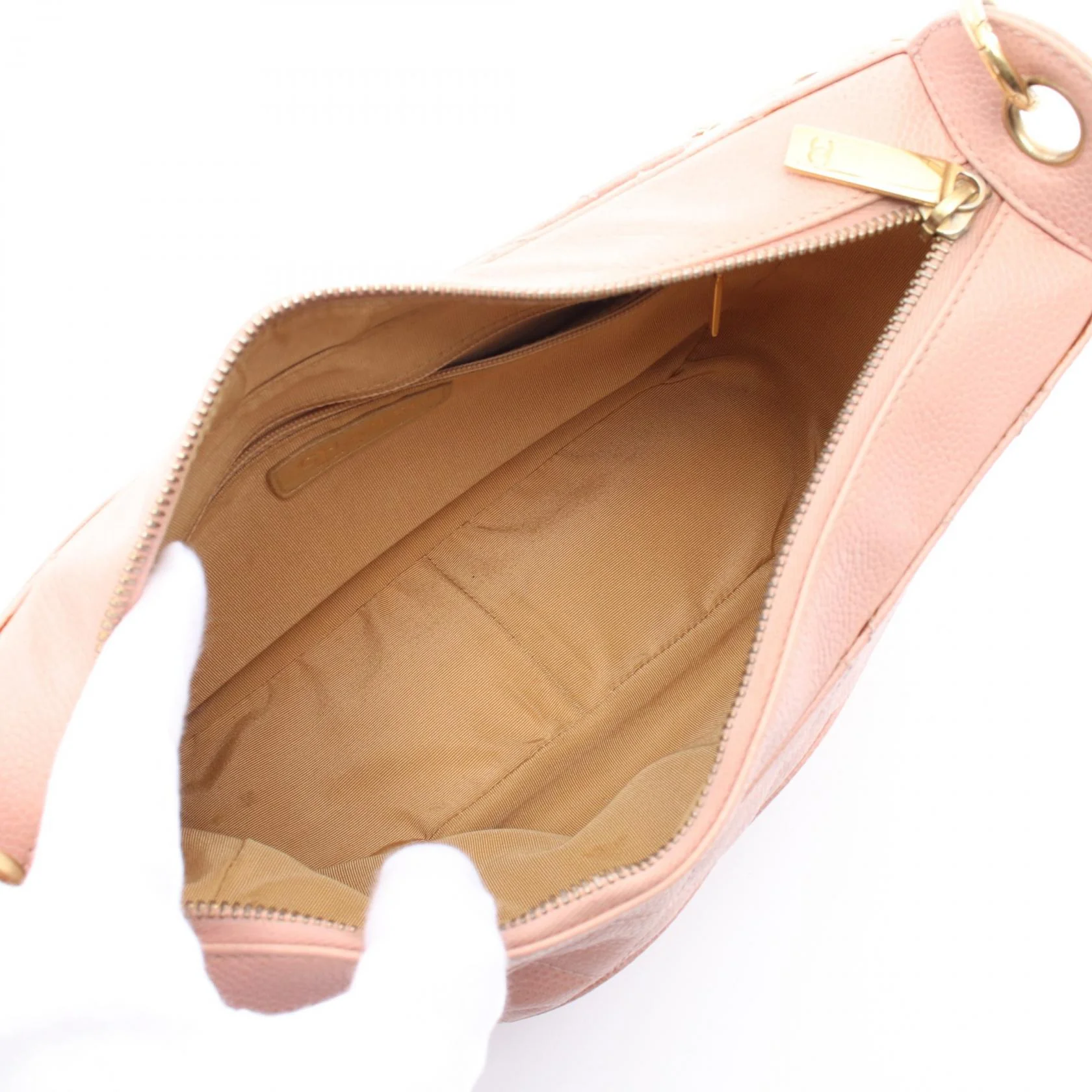 Chanel Matelasse Leather Shoulder Bag Pink