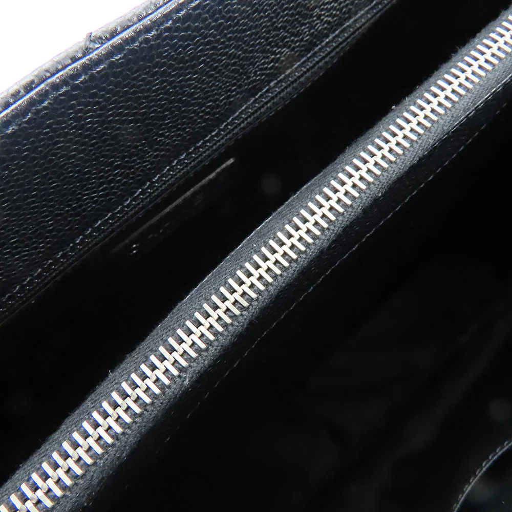 Chanel Caviar Skin Tote Bag GST Black