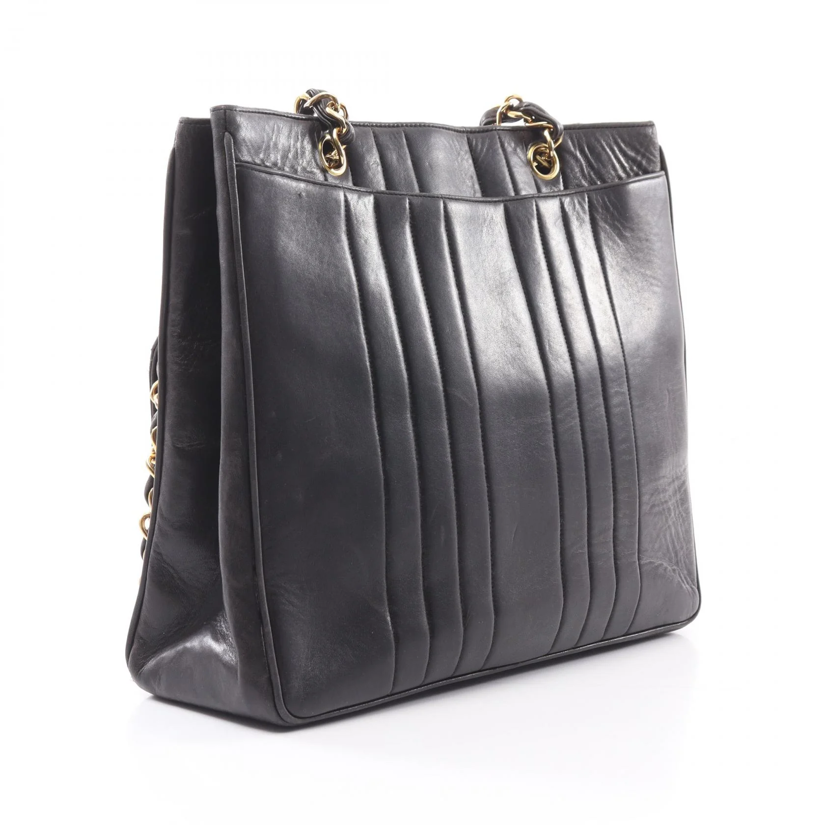 Chanel Mademoiselle Lambskin Tote Bag