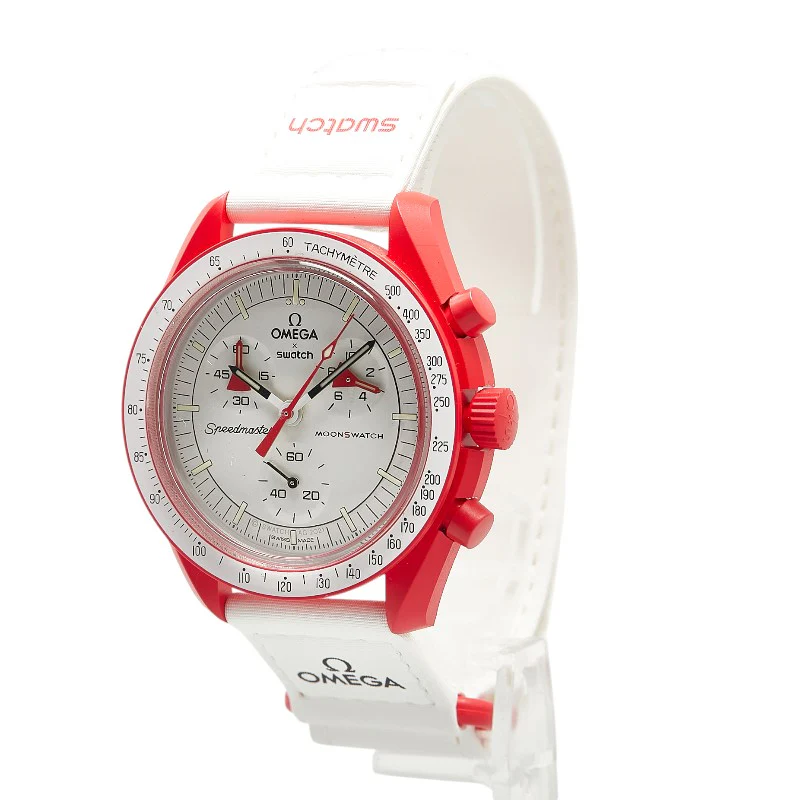 Omega MoonSwatch Mission to Mars Quartz Watch