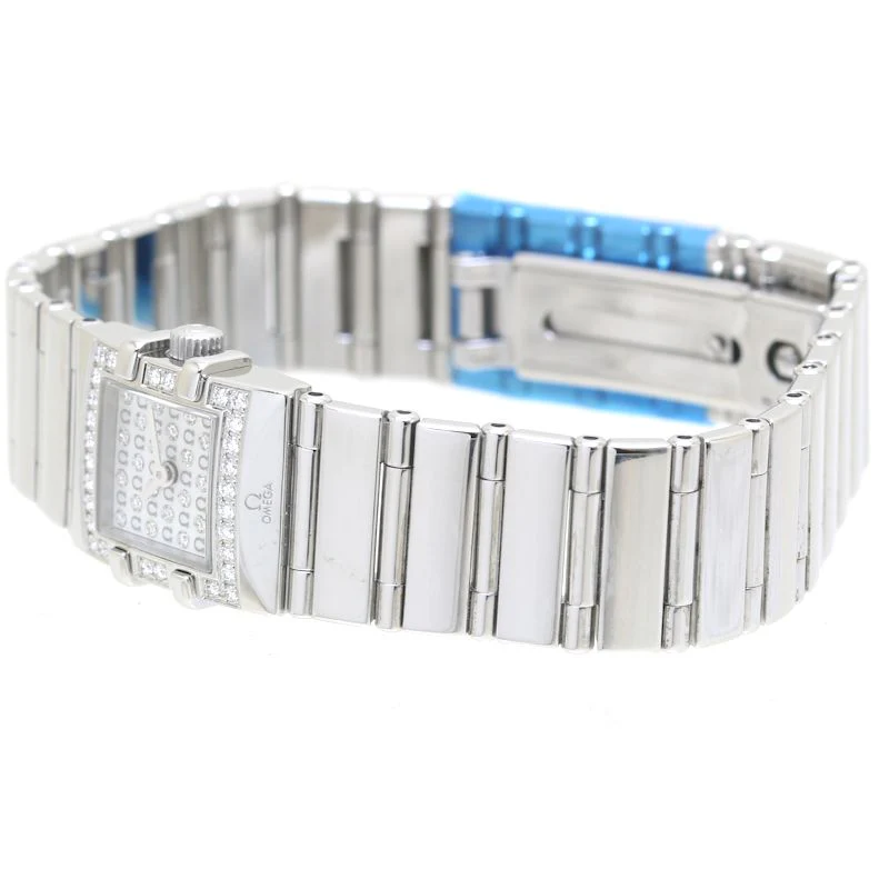 Omega Constellation Quadra Mini Diamond Quartz Watch 1539.77.00