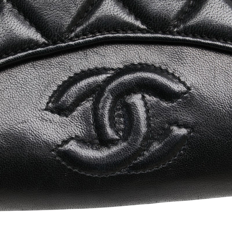 Chanel Lambskin Coco Mark Matelasse Chain Bag