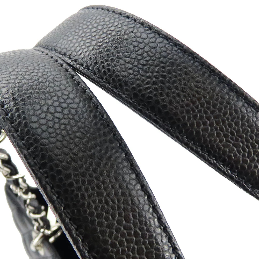 Chanel Caviar Skin Tote Bag GST Black