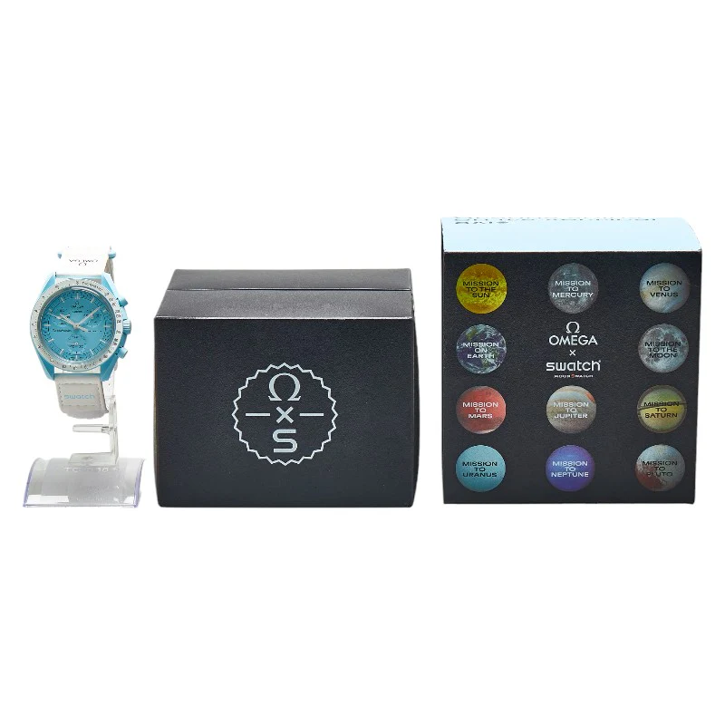 Omega MoonSwatch Mission to Uranus Quartz Watch