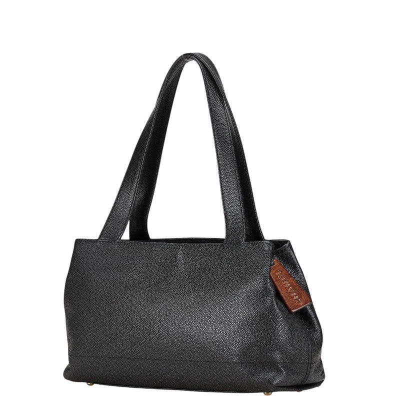 Chanel Caviar Skin Coco Mark Tote Bag