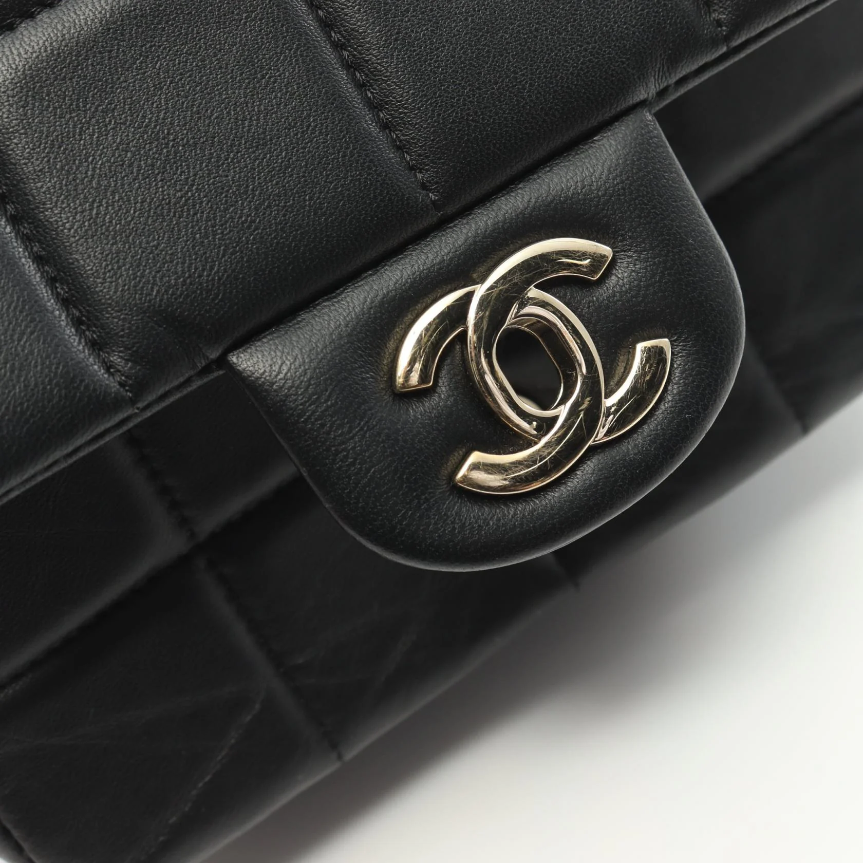 Chanel Lambskin Mini Flap Shoulder Bag