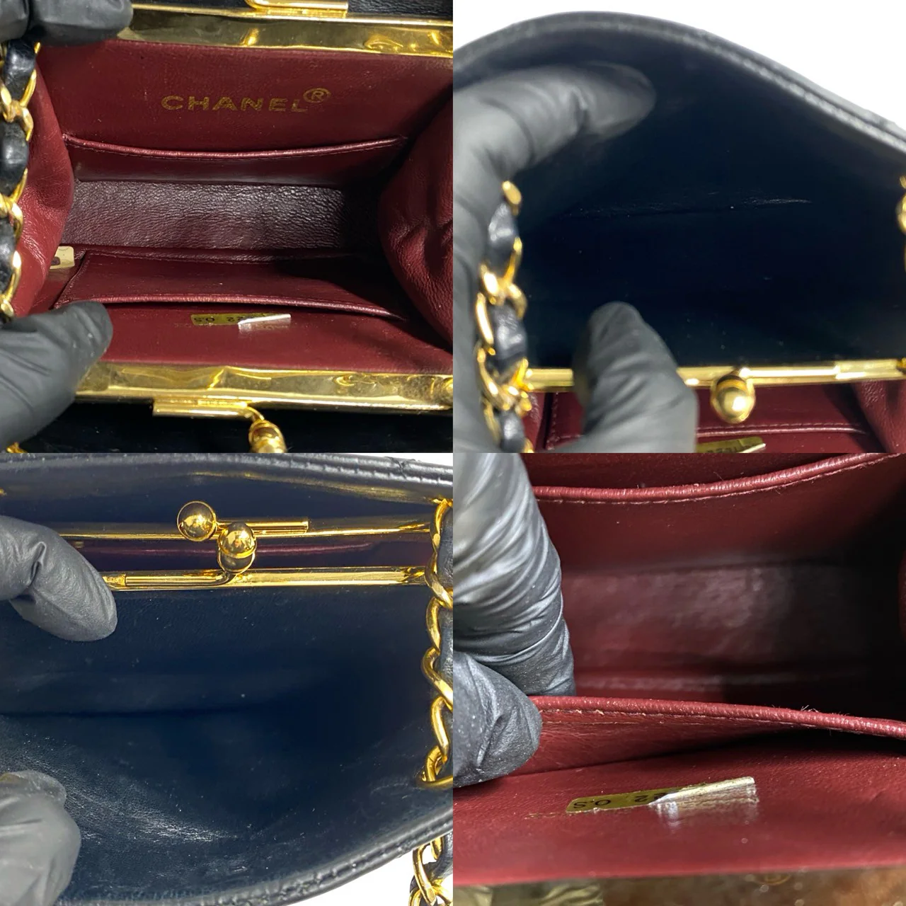 Chanel Lambskin Matelasse Chain Shoulder Bag