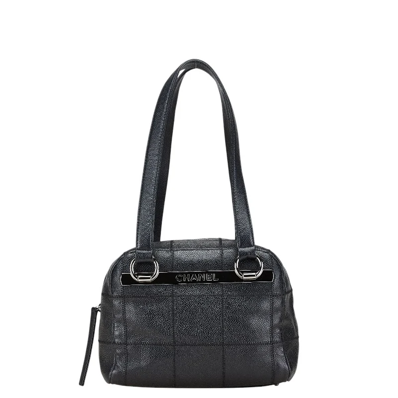 Chanel Caviar Mini Handbag Black
