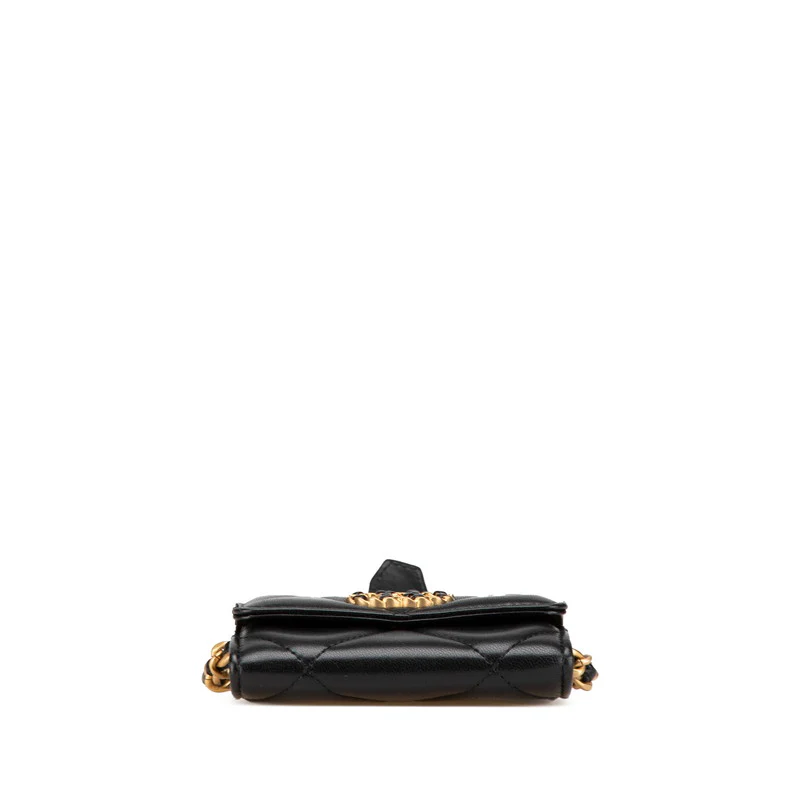 Chanel Lambskin Mini Chain Wallet AP2409