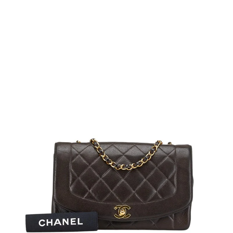 Chanel Matelasse Diana Chain Shoulder Bag