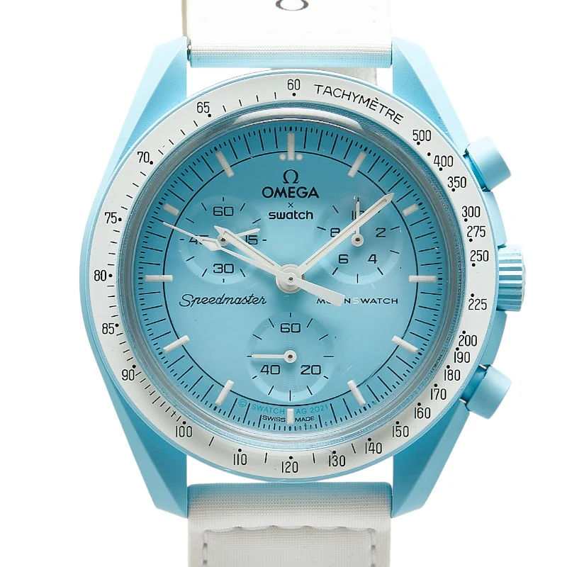 Omega MoonSwatch Mission to Uranus Quartz Watch