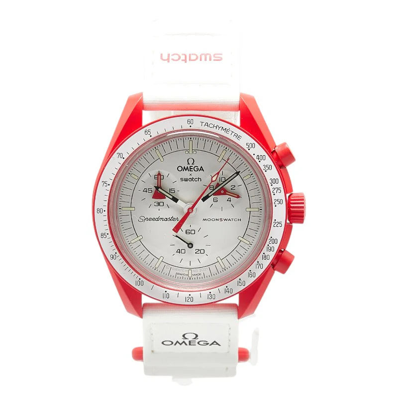 Omega MoonSwatch Mission to Mars Quartz Watch