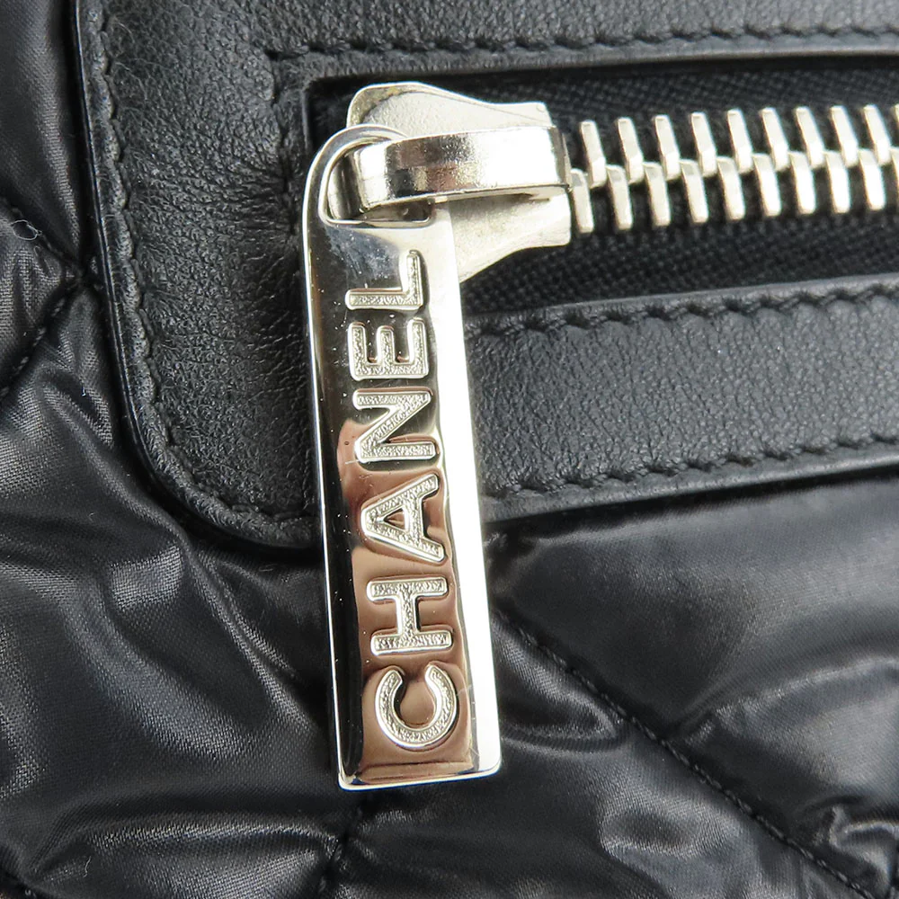Chanel Cococoon Nylon Tote Bag Black