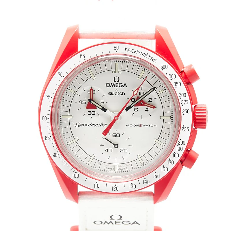 Omega MoonSwatch Mission to Mars Quartz Watch