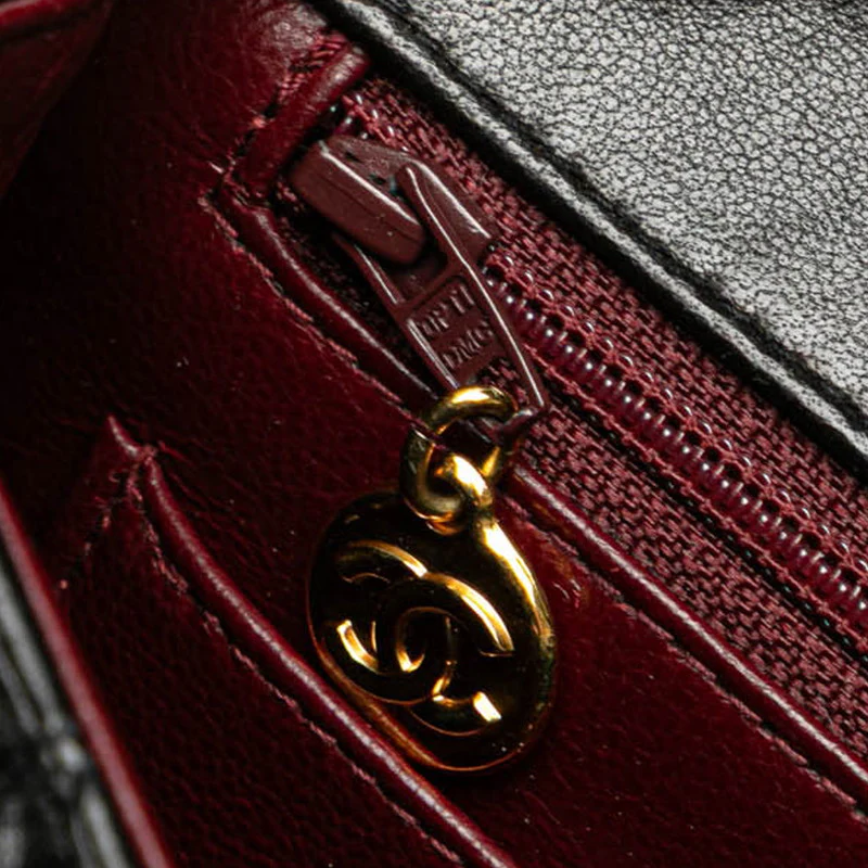 Chanel Diana22 Chain Shoulder Bag Black