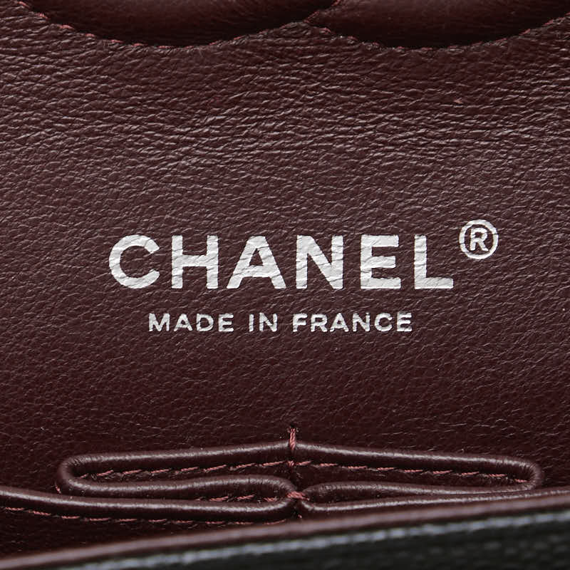 Chanel Caviar Coco Mark Matelasse Double Flap Bag