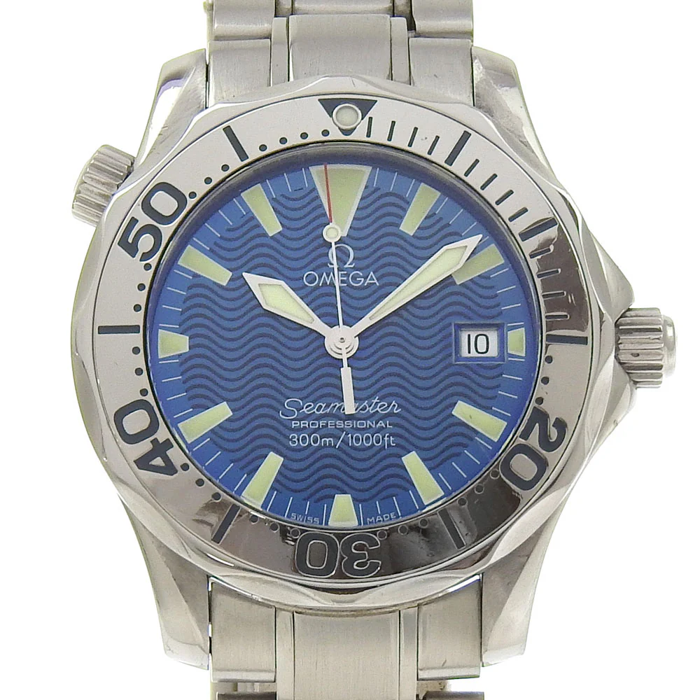 Omega Seamaster Quartz Watch Stainless Steel