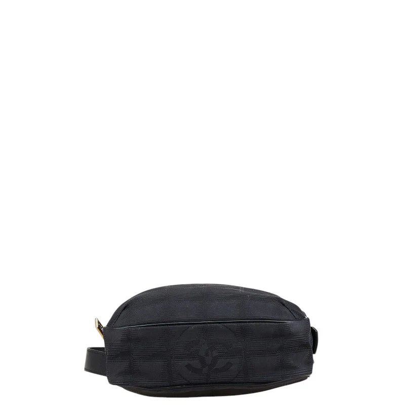 Chanel Nylon Leather Shoulder Bag A20513
