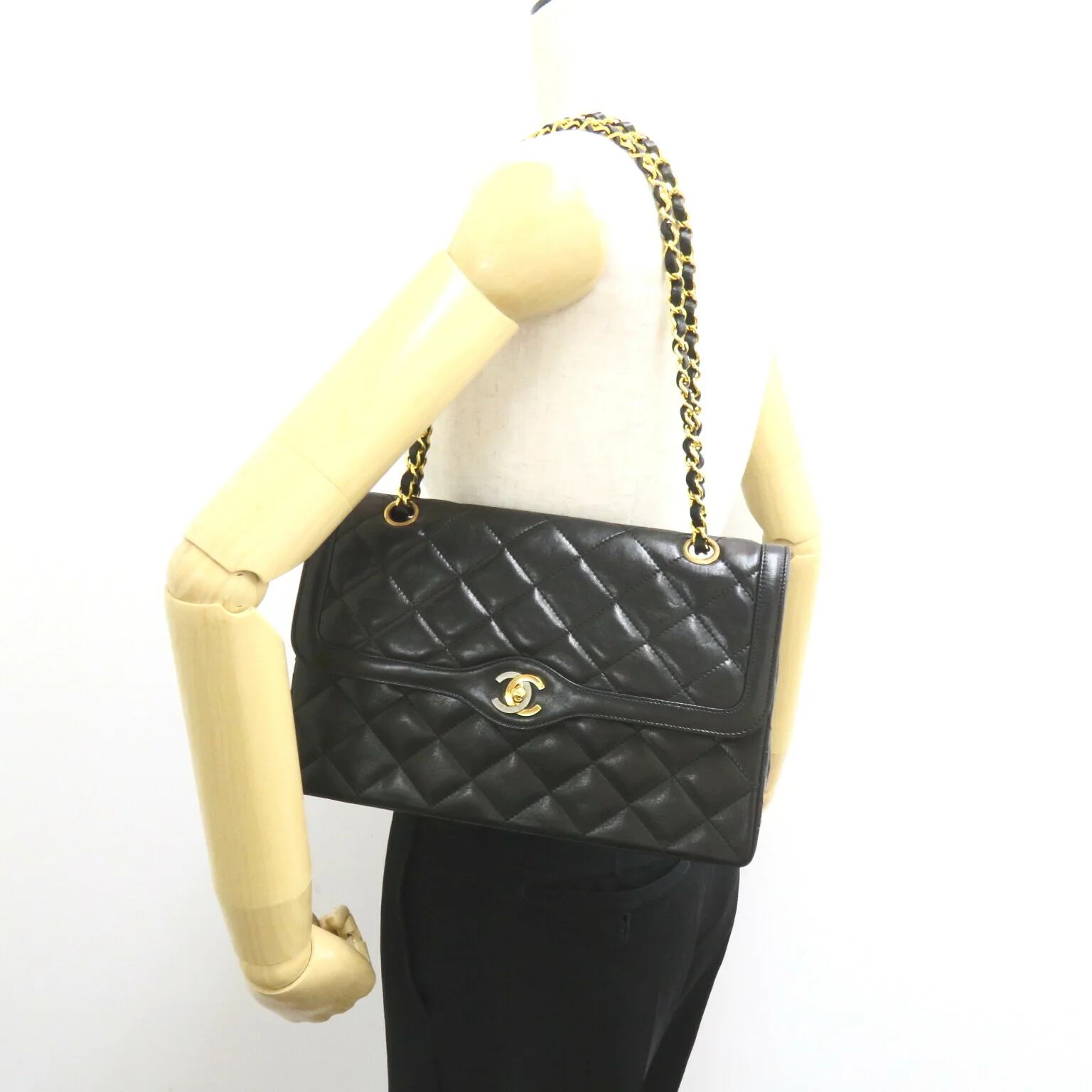 Chanel Lambskin Matelasse Shoulder Bag