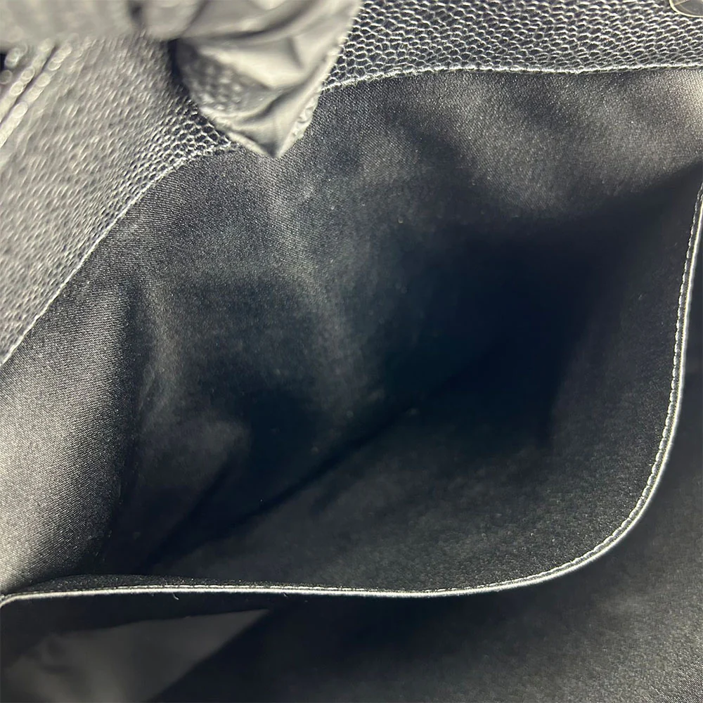 Chanel Caviar Skin Tote Bag GST Black