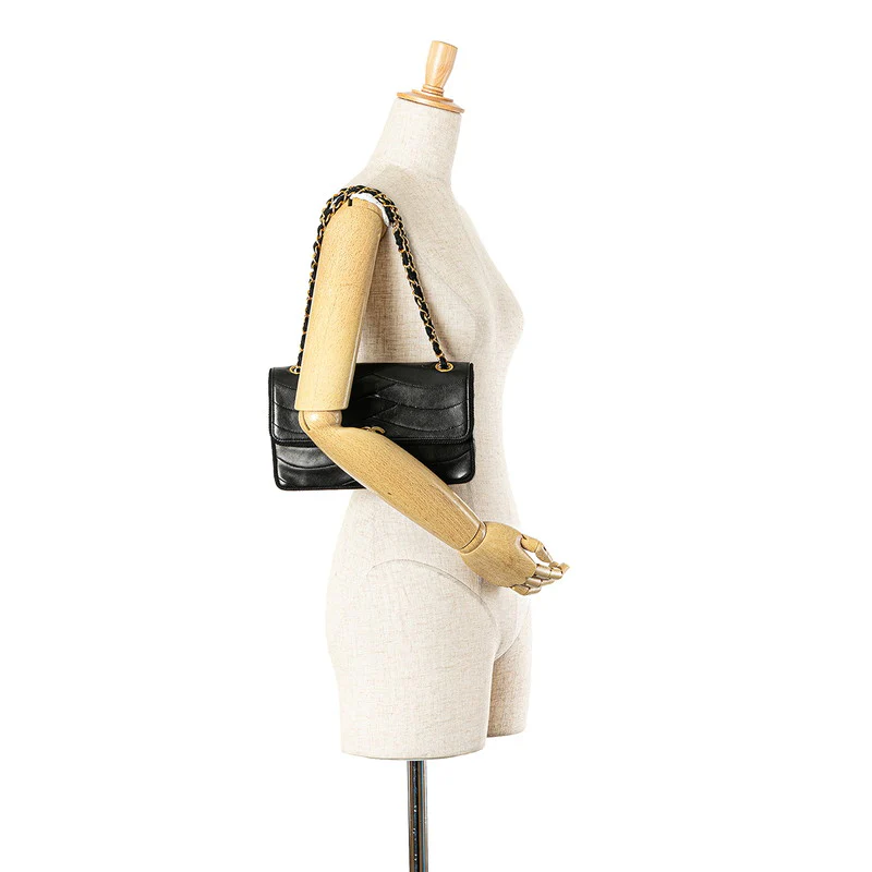 Chanel Lambskin Coco Mark Chain Shoulder Bag