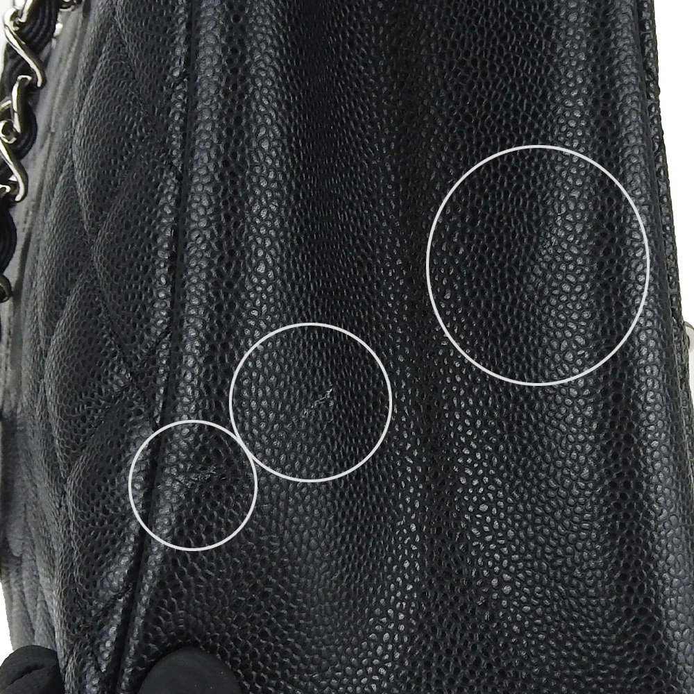 Chanel Caviar Skin GST Tote Bag Black