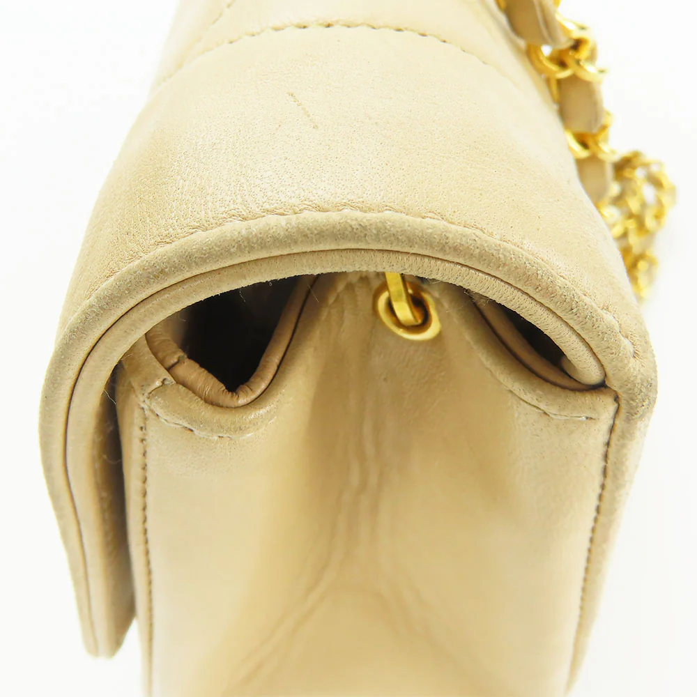 Chanel Diana Lambskin Shoulder Bag