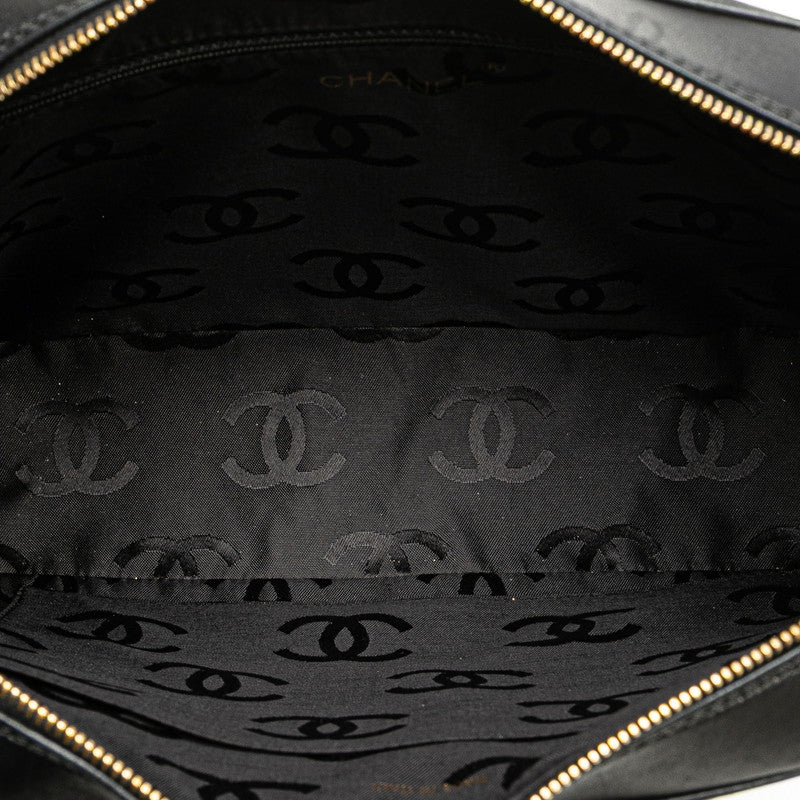 Chanel Chevron V-Stitch Chain Tote Bag