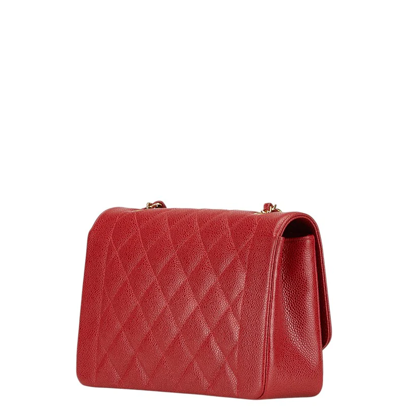 Chanel Diana 25 Caviar Chain Shoulder Bag