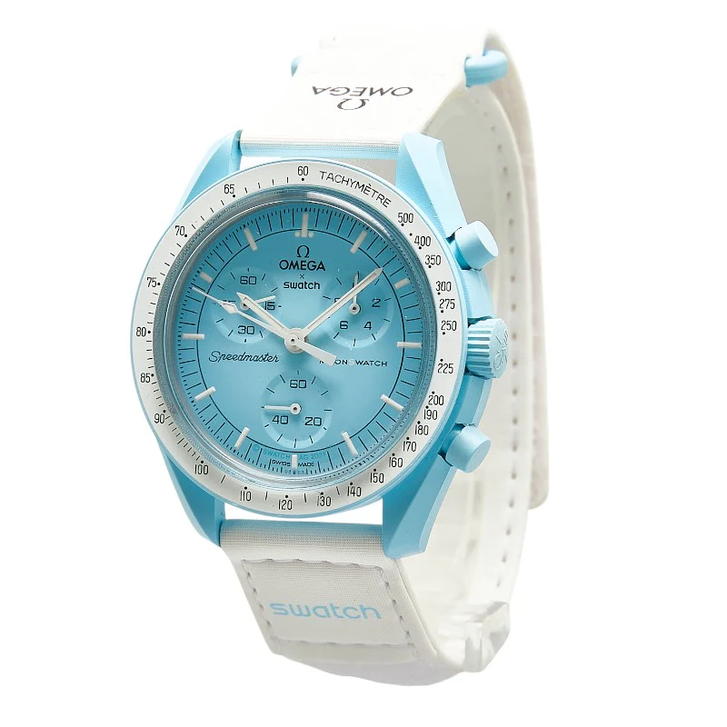 Omega MoonSwatch Mission to Uranus Quartz Watch