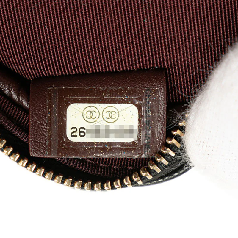 Chanel Caviar Mini Circle Chain Shoulder Bag