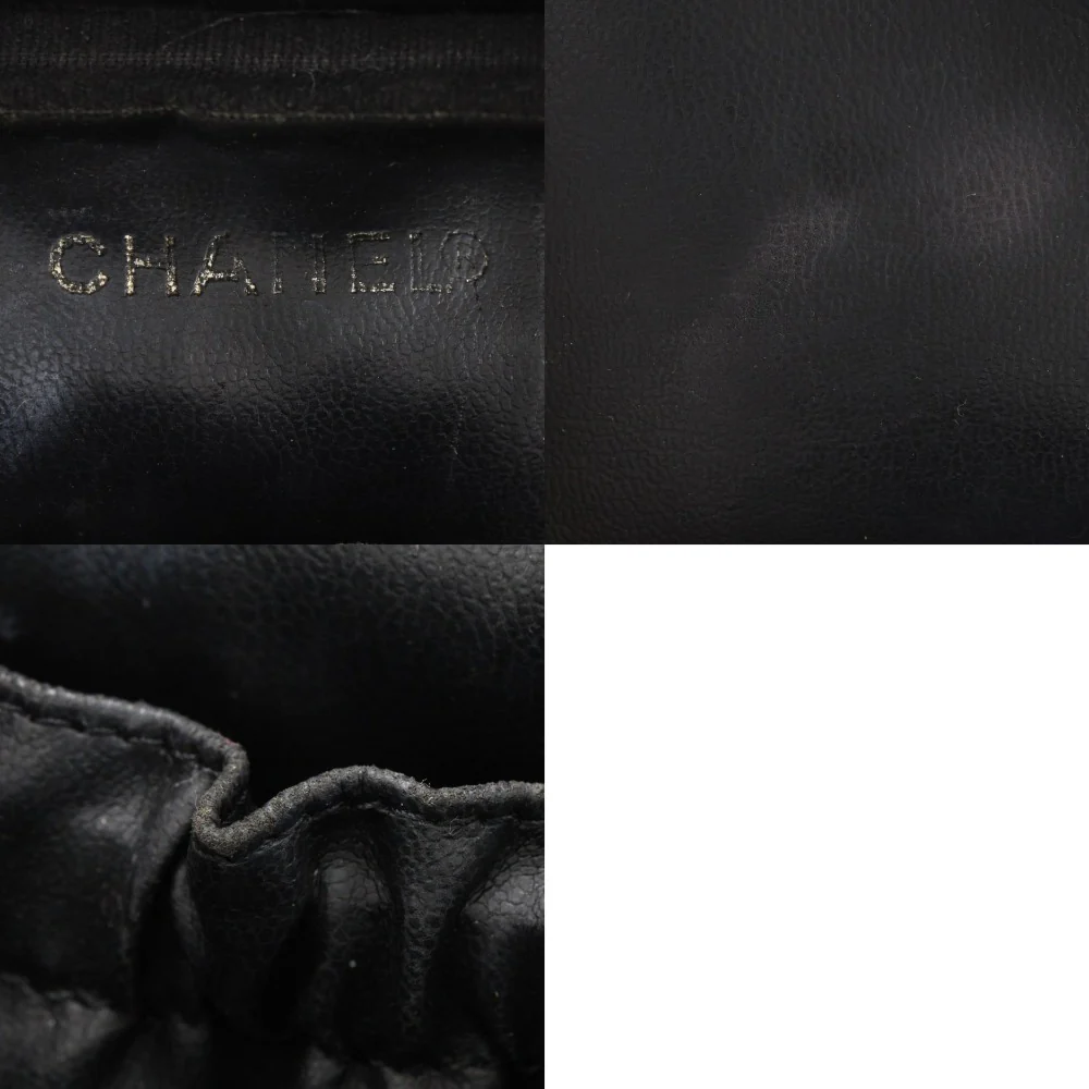 Chanel Caviar Skin Vanity Handbag