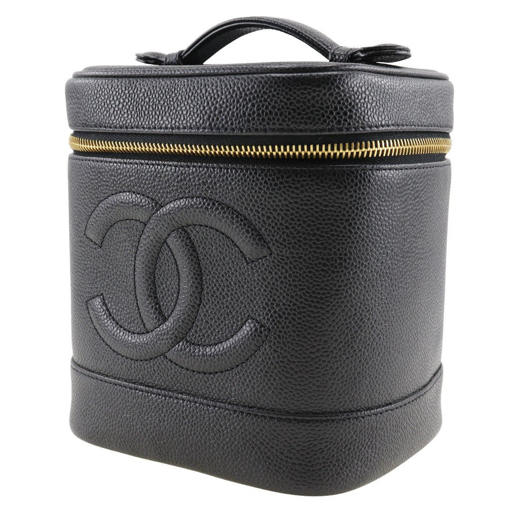 Chanel Caviar Vanity Pouch Handbag A01998