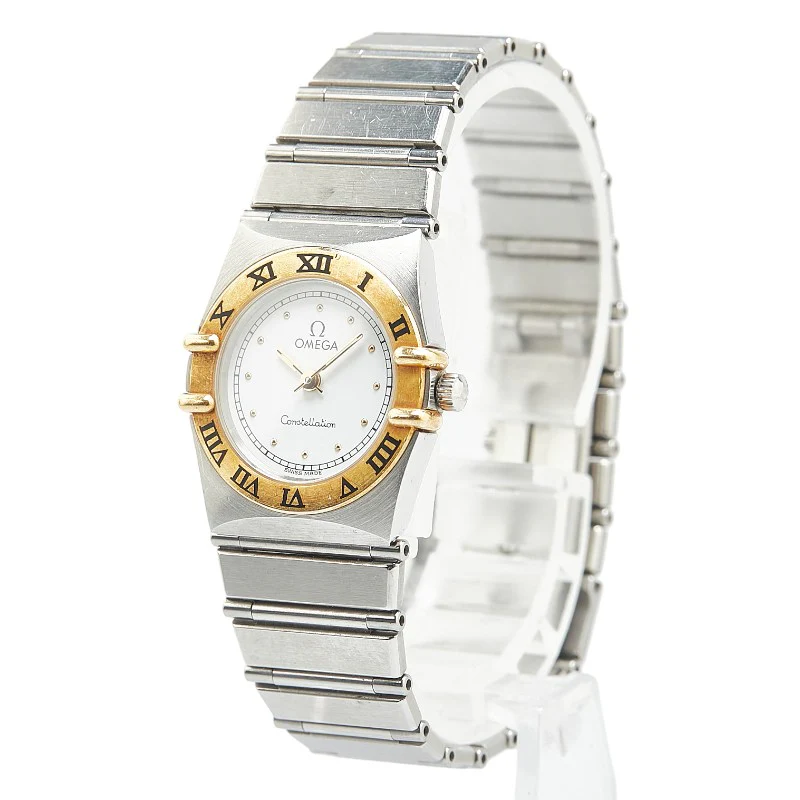 Omega Constellation Quartz Watch Stainless Steel