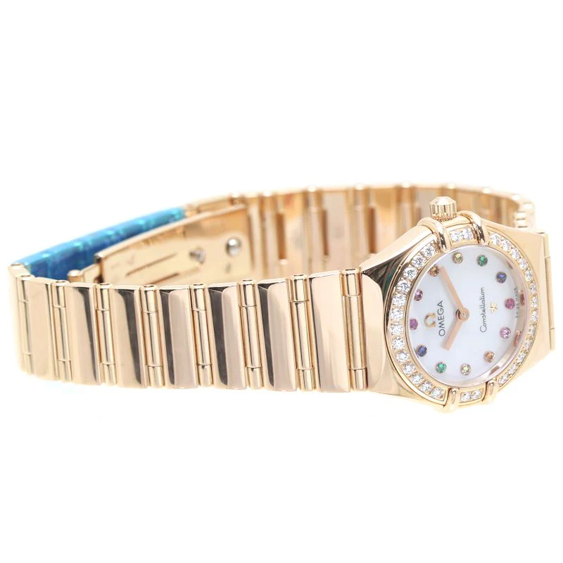 Omega Constellation Mini Iris Diamond Quartz Watch