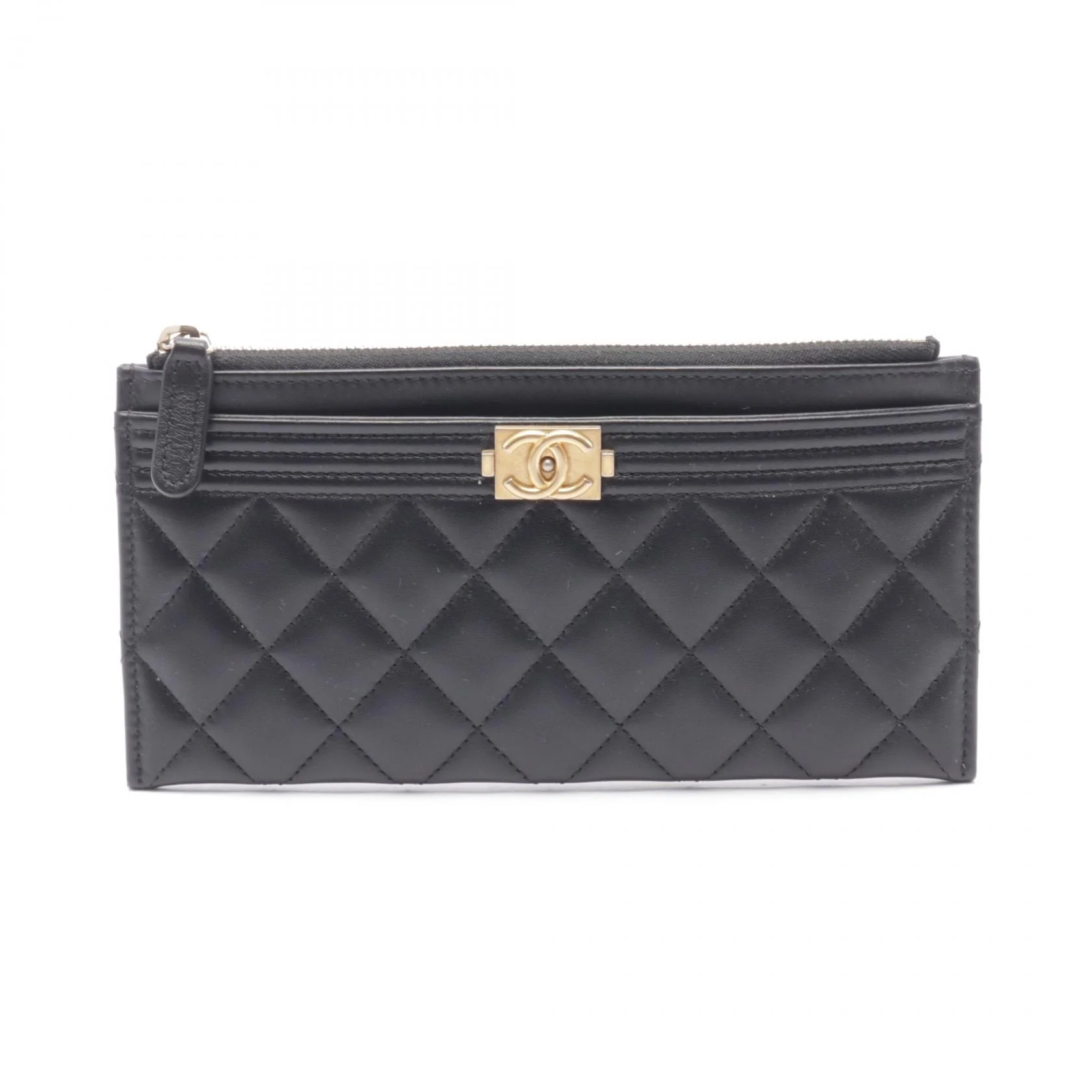 Chanel Boy Leather Pouch A81254