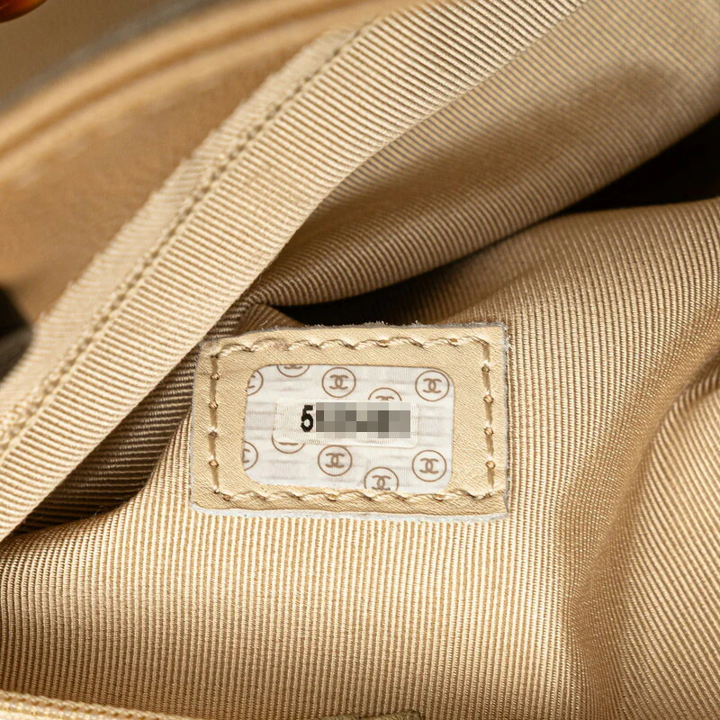 Chanel Caviar Skin Chain Tote Bag
