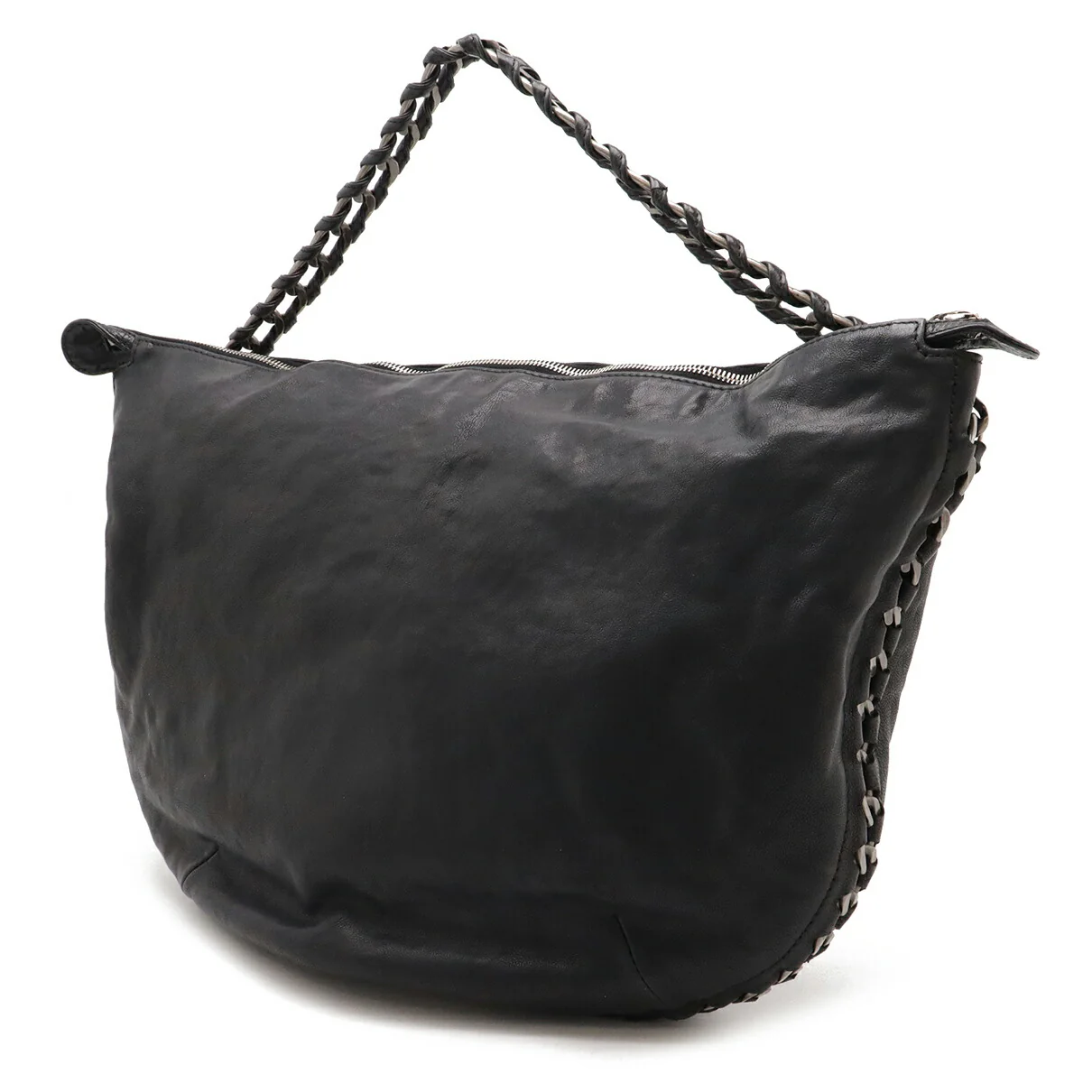 Chanel Leather Coco Mark Shoulder Bag
