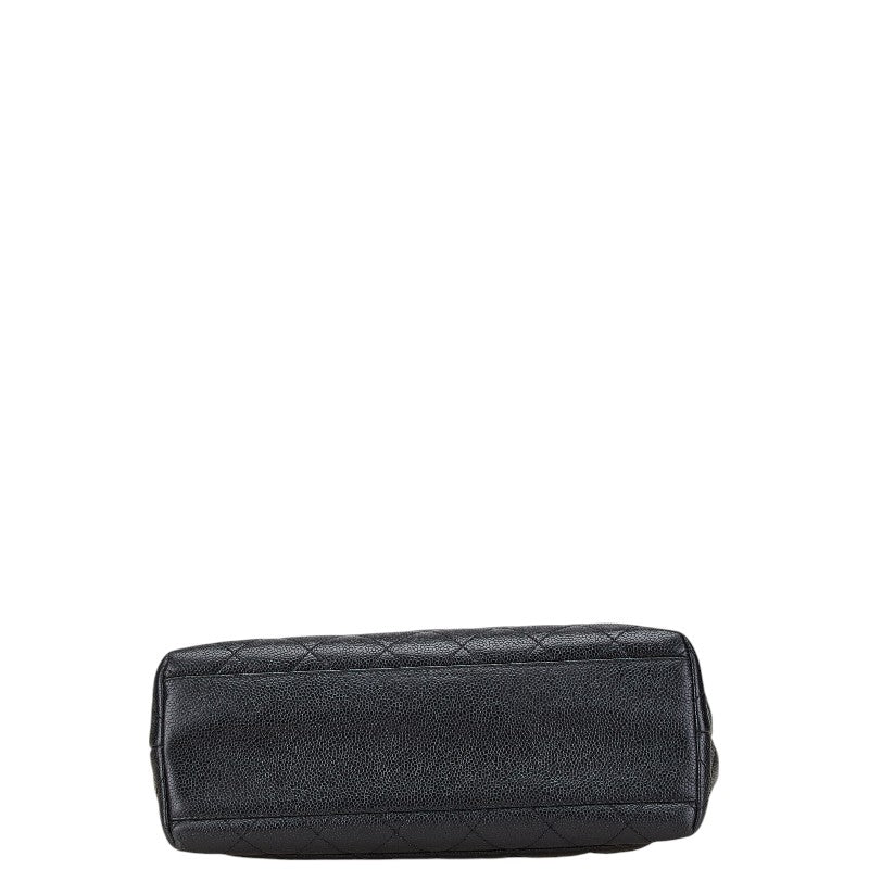 Chanel Caviar Skin Matelasse Coco Mark Handbag