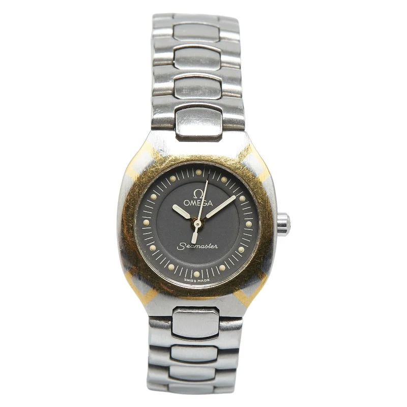 Omega Seamaster Polaris Quartz Watch Stainless Steel