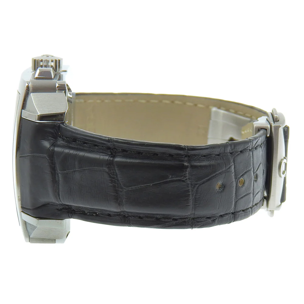 Omega De Ville X2 Co-Axial Watch Stainless Steel Leather