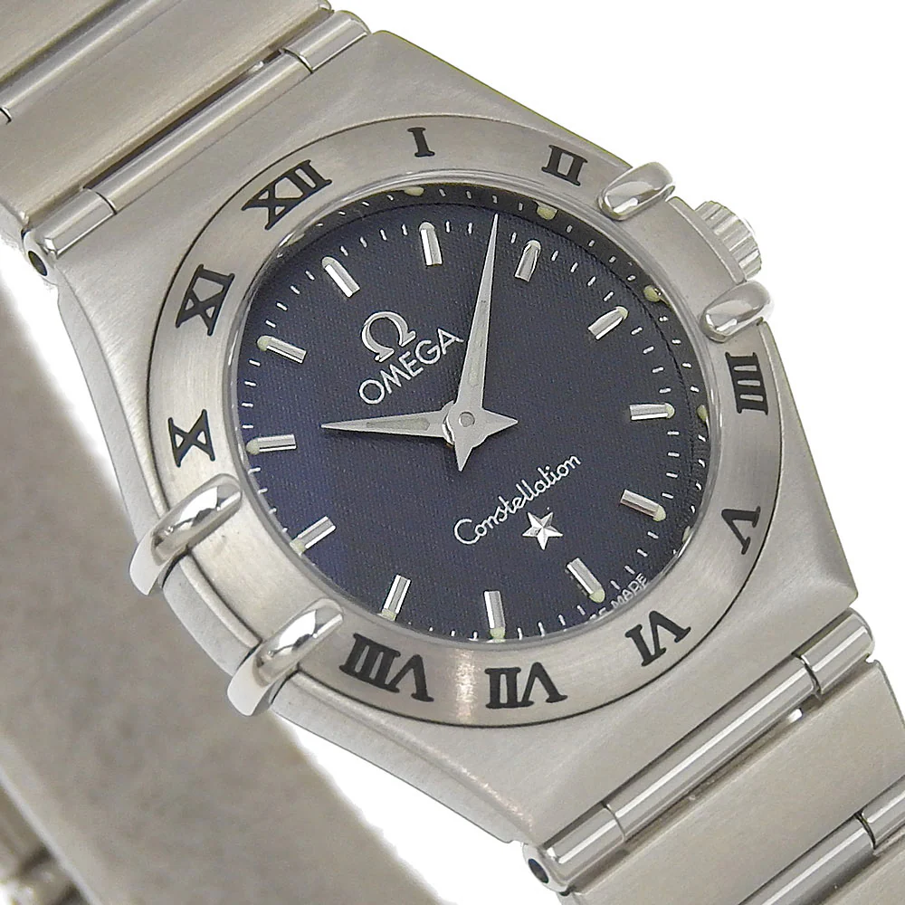 Omega Constellation Quartz Watch Stainless Steel