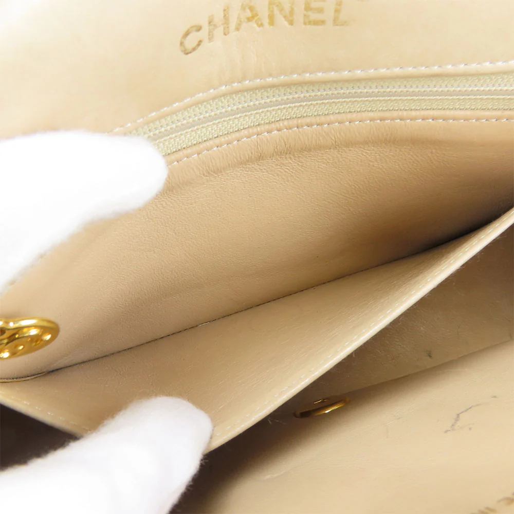 Chanel Diana Lambskin Shoulder Bag