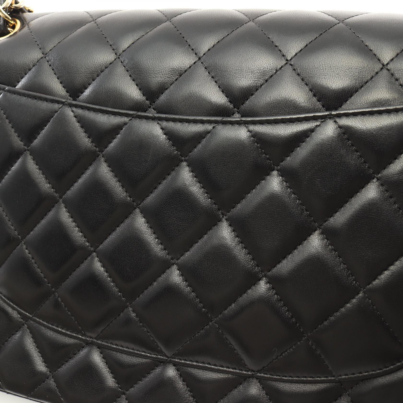 Chanel Lambskin Large Classic Flap Bag A58600
