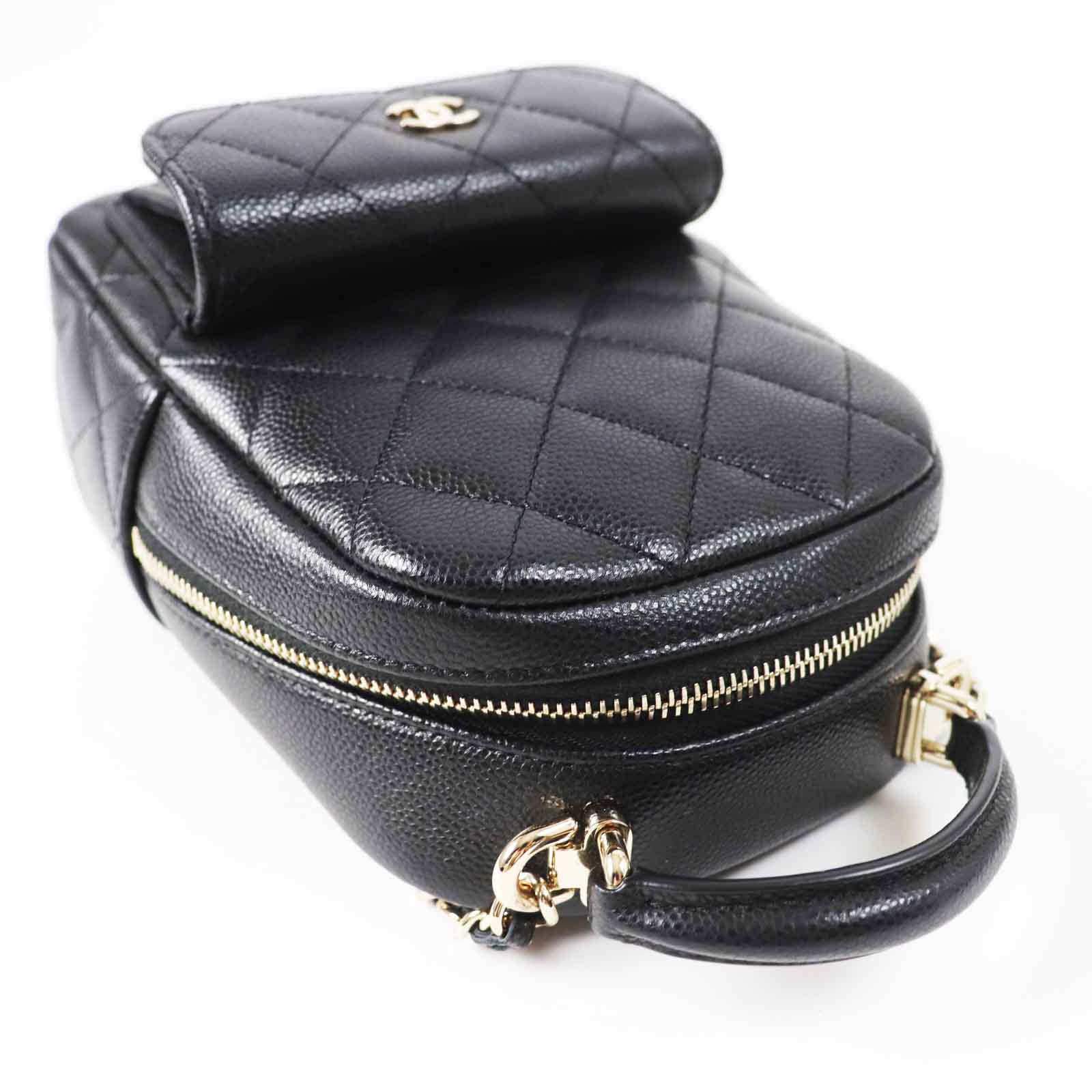 Chanel Caviar Skin Backpack AP3753 Black